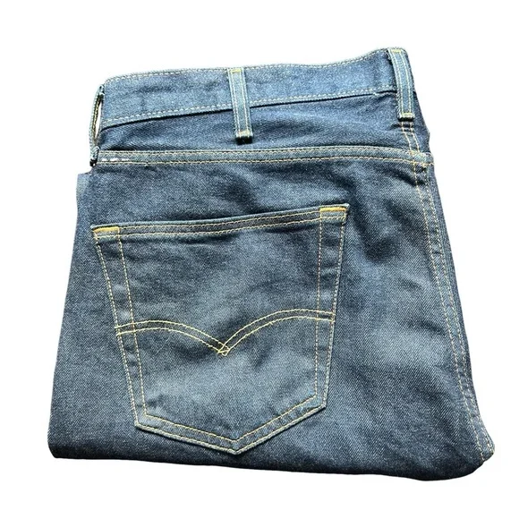 Mens Levi's 501 Blue Jeans - Picture 2 of 6